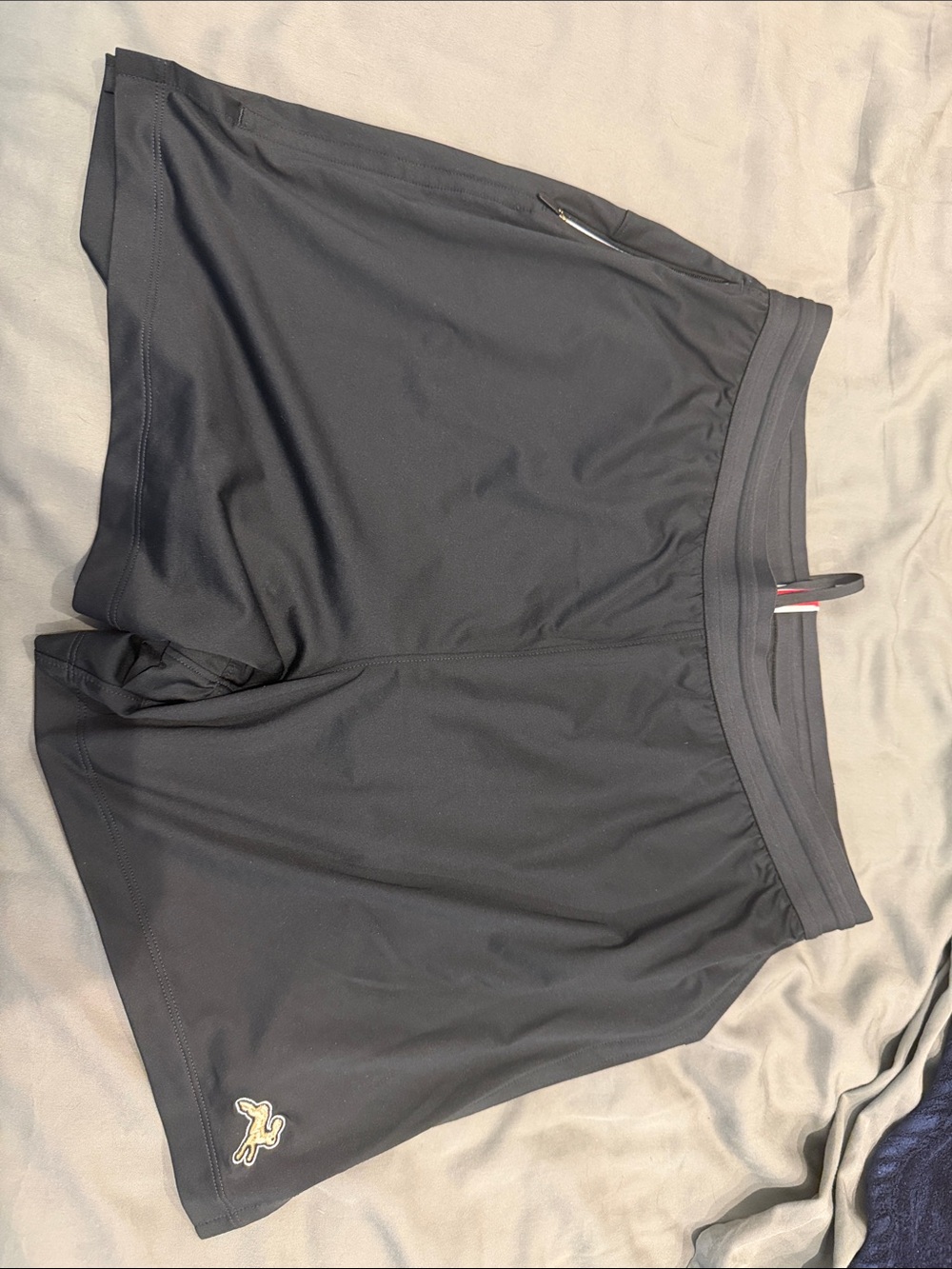 Tracksmith Black Men's Running Shorts with Subtle Logo